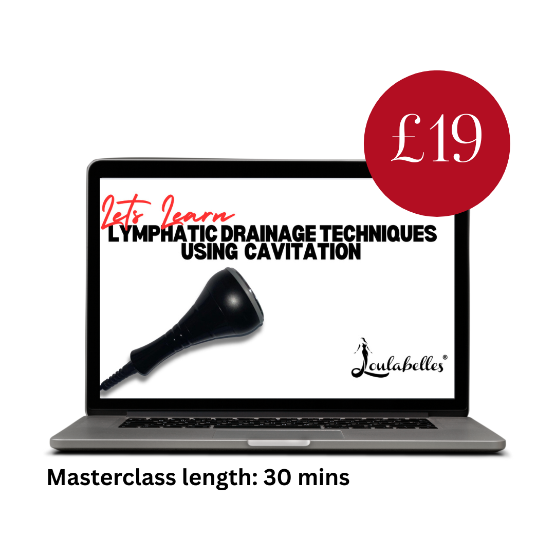 Lymphatic Drainage With Cavitation Online Masterclass