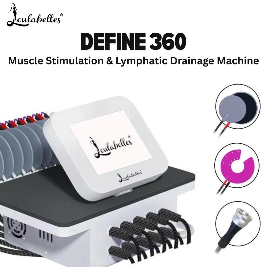 Advanced Muscle Toning & Lymphatic Drainage System with Vacuum Cup Technology