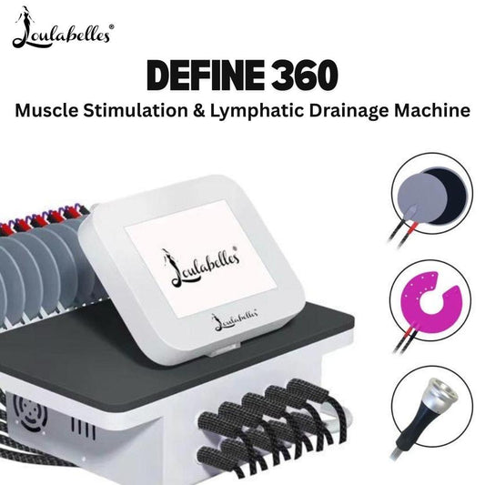Advanced Muscle Toning & Lymphatic Drainage System with Vacuum Cup Technology